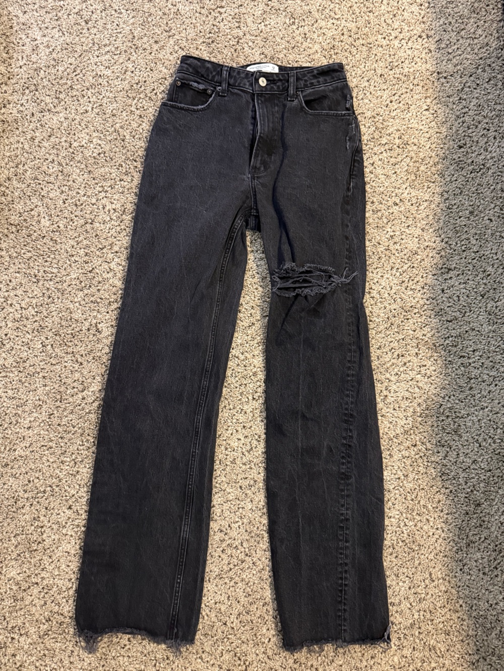 Abercrombie and Fitch High Rise Denim Jeans